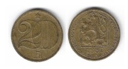 C14 Czechosłowacja 20 halerzy 1980
