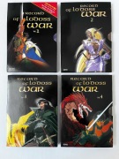 Record of Lodoss War vol. 1-4, DVD, stan idealny, Anime