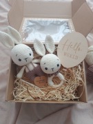 Zestaw prezentowy dla maluszka babyshower 