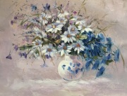 Obraz olejny-Kwiaty 