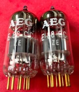 E88CC   AEG - ECC88 / 6922 - PARA  - GOLD PIN