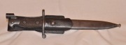 Bagnet M1941, hiszpański typu "bolo" do karabinka Mauser.