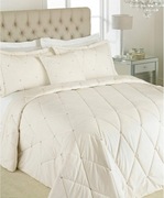 Paoletti Riva New Diamante zestaw pościeli kremowy - 220 x 240 cm