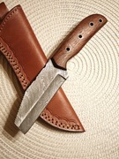 Nóż myśliwski Damast 10/Custom Brzytwa 