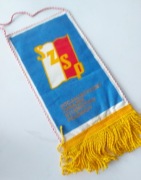 Proporczyk SZSP Socjalistyczny Związek Studentów Polskich Polska Flaga