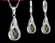 Komplet biżuterii damskej srebro 925