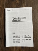 Video Cassette Recorder-instrukcja