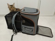 Transporter dla dużego kota