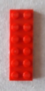 LEGO PŁYTKA 3795 2x6 czerwona