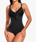 Body Damskie Body Koronkowe Modelujące Sylwetkę Rozmiar M