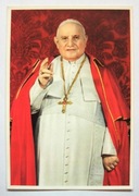 PAPIEŻ JAN XXIII - pocztówka - oryginał - Włochy