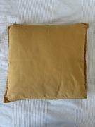 Ikea Gurli Poszewka żółta musztardowa 50x50 cm