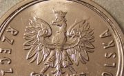 20 gr 2022 r.  DESTRUKT.. ORZEŁ Z BALONIKAMI, MAPKA NA WIEŃCU... SUPER STAN