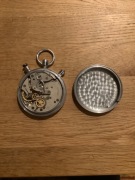 Slava vintage ZSRR mechaniczny radziecki duży kosmiczny stoper chronometr