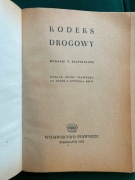 PRL Kodeks drogowy 1965 wydanie drugie