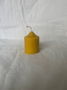 Naturalna świeczka z wosku pszczelego