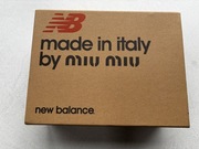 Buty sneakersy new balanse x miu miu