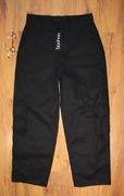 Spodnie Boohoo r. 38 damskie czarne z metką bawełna nowe z metką 