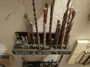 Organizer na wiertła do betonu w kolorze czarnym (PLA) - DRUK3D