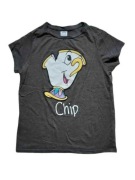 Bluzka t-shirt Piękna i bestia Chip bryczek 36,S Primark Disney