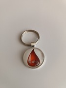 Brelok , grupa krwi 0 Rh+
