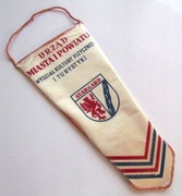 Proporczyk Urząd Miasta i Powiatu Stargard herb