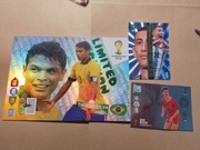 Thiago Silva Limited Edition , i inne unikaty karty piłkarskie zestaw