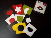 Zestaw kontrastowych puzzli edukacyjnych dla niemowląt BabyOno C-More