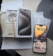 IPhone 15 pro max,256gb,stan idealny,kond.baterii 92%