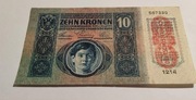 10 zehn kronen  10 koron Austria 1915