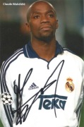 Claude MAKELELE autograf! zdjęcie 10x15 CHELSEA REAL MADRYT