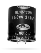 Kondensator 330uF 450V SNAP 30x45mm SAMWHA