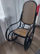 Fotel bujany rattan
