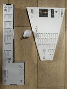 IKEA STRALA LAMPA STOJĄCA - GWIAZDA ADWENTOWA (70 cm)+ŻARÓWKA - KOMPLET !!!