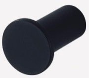 Wieszak haczyk pojedynczy czarny STELLA