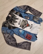 strój kościotrup drakula wampir wilkołak przebranie halloween nr 2094