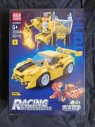 Klocki konstrukcyjne kolekcja figurek samochody-roboty 169pcs