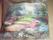 Puzzle 2x500 elem. KOTY, Tajemniczy Ogród.