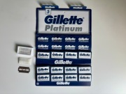 Żyletki Gillette platinum 65 sztuk - Made in Russia