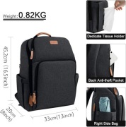 NEWHEY Baby Care Backpack, wodoodporny, o dużej pojemności