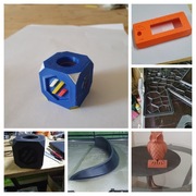 Druk 3d 1x1x1m 4 kolory na raz