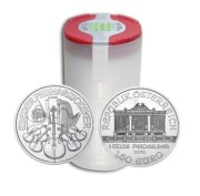 Moneta 1oz uncja srebro Wiedeński Filharmonik / Brittania