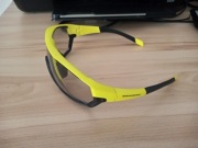rowerowe okulary FOTOCHROMOWE ROCKRIDER, 1 wlasciciel