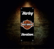 Baner plandeka Harley-Davidson 150x60cm