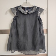 Self esteem elegancka bluzka t-shirt tunika z cekinami plisy 122