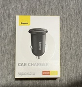 BASEUS Ładowarka samochodowa 2x USB