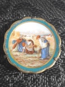 talerz miniaturka "Zbieranie plonow" - Limoges