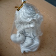 Anioł aniołek figurka rzeźba gipsowa Angel 