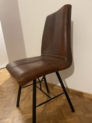 Krzesło skóra naturalna - Indie