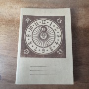 Unikatowy Brulion Vintage – PRL – Wrocławskie Zakłady Wyrobów Papierowych